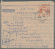 Delcampe - 12346 Ostafrikanische Gemeinschaft: 1943, Three Air Mail Letter Cards With Red Value Tablet Of Metermark ' - Afrique Orientale Britannique