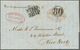 12348 Panama: 1855 Ca.: Entire Letter From Colombia To New York Via Aspinwall, Panama By "STEAM SHIP" (han - Panama