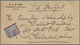 12353 Panama: 1905, Letter From COLN Franked With 5 Centavos Red Overprint Via New York To Philadelphia. T - Panama