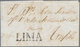 12359 Peru: 1800/1831, Three Complete Folded Letters With One-liner LIMA (in Black) To Trujillo, TACNA And - Peru