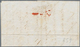 12359 Peru: 1800/1831, Three Complete Folded Letters With One-liner LIMA (in Black) To Trujillo, TACNA And - Peru