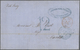 12372 Reunion: 1862, Folded Envelope Tied By Blue St. Denis Ile De La Reunion Cds. Written On 8 July 1862, - Lettres & Documents