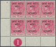 12388 St. Christopher - Stempelmarken: 1883/1885 (ca.), QV Definitives With Opt. 'SAINT KITTS / NEVIS / RE - St.Christopher-Nevis & Anguilla (...-1980)