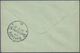 12396 St. Pierre Und Miquelon: 1900, 15 C Blue/red On Bluish Postal Stationery Envelope, Sent Underpaid Fr - Autres & Non Classés