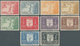 12405 El Salvador: 1935, 5 C To 1 Colon Airmail Stamps, Complete Set Unused - Salvador