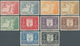 12405 El Salvador: 1935, 5 C To 1 Colon Airmail Stamps, Complete Set Unused - El Salvador