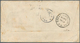 12407 Samoa: 1894 (28 Feb): Cover Franked With Vertical Strip Of Four 2d Orange And 5d On 4d Blue, All Tie - Samoa