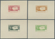 12433 Senegal: 1940, Airmails, Design "Plane And Landscape", Group Of Eight Single Die Proofs In Different - Sénégal (1960-...)