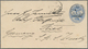 12441 Seychellen: 1901, Stationery Envelope 15 C. Blue Sent From "SEYCHELLES A JY 9 01" To Kiel, Germany, - Seychellen (...-1976)