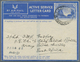 12468 Süd-Rhodesien: 1940/1944, Four ACTIVE SERVICE Lettercards 'Victoria Falls' 3d Blue All Commercially - Rhodésie Du Sud (...-1964)