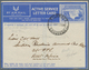 Delcampe - 12468 Süd-Rhodesien: 1940/1944, Four ACTIVE SERVICE Lettercards 'Victoria Falls' 3d Blue All Commercially - Rhodésie Du Sud (...-1964)