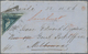 12471 Kap Der Guten Hoffnung: 1856, CAPE OF GOOD HOPE, Perkins Bacon, 4d Deep Blue Triangular, Two Large M - Cap De Bonne Espérance (1853-1904)