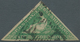 12473 Kap Der Guten Hoffnung: 1863, Hope Imperforate Triangular 1s. Bright Emerald-green With Wide Margins - Cap De Bonne Espérance (1853-1904)