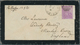 12475 Kap Der Guten Hoffnung: 1881, 6 D Right Margin Piece On Mourning Cover From PORT ELISABETH Via Cape - Cap De Bonne Espérance (1853-1904)