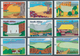 12491 Südafrika - Automatenmarken: 1998, Pictorials, Set Of All Nine Designs "without Value", Unmounted Mi - Automatenmarken (Frama)