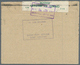12495 Südafrika - Ganzsachen: 1942/1945, Five AIR MAIL Lettercards 3d Blue All Commercially Used Incl. One - Autres & Non Classés