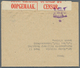 12495 Südafrika - Ganzsachen: 1942/1945, Five AIR MAIL Lettercards 3d Blue All Commercially Used Incl. One - Autres & Non Classés