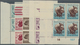 12505 Swaziland: 1956, QE II / Landscapes ½ D To 1 £ Complete Set Of 12 Values In Blocks Of Four, All Mint - Swasiland (...-1967)