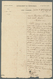 12508 Tahiti: 1871. Stampless Wrapper Written From Vairao, Tahiti Iti Dated '16th October 1871' Headed '(G - Tahiti