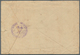 12515 Tahiti: 1917. Envelope (opening Faults) With Full Content Headed 'Consular General De France Au Tran - Tahiti