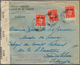 12521 Tanger - Britische Post: 1944. Envelope Addressed To The 'Free French National Liberation Committee, - Uffici In Marocco / Tangeri (…-1958)
