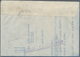 12535 Tonga: 1952/57, Official Use Airletters Used 1952 Resp. 1957 To US Or England. One From Nauru. - Tonga (...-1970)