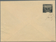 12562 Tunesien: 1906. Essay For Envelope With Postage Die "Plowmen" Black, Handwritten Face Value "10 On 1 - Tunisie (1956-...)
