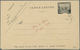 12566 Tunesien: 1909. Essay On Paper For Letter Card With Postage Die "Plowmen" Black, Handwritten Face Va - Tunisie (1956-...)