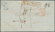 12600 Uruguay: 1840. Stamp-less Envelope Addressed To France Written From Montevideo Dated 'May 15' With H - Uruguay