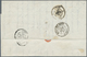 12604 Uruguay: 1865 (French Maritime Mail). Stamp-less Envelope Written From Montevideo Dated "13th Aout 6 - Uruguay