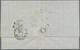 12616 Venezuela: 1876, Complete Folded Letter Cover From La Guaira With Double Circle "CORREOS / LA GUAIRA - Venezuela