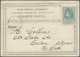 12629 Venezuela - Ganzsachen: 1880, Two Stationery Formular Cards Bearing Different 5 C Stamps, One Used T - Venezuela