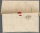 12630 Vereinigte Staaten Von Amerika - Stampless Covers: 1735, Letter Written In NEW YORK, Written Concern - …-1845 Vorphilatelie