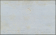 12636 Vereinigte Staaten Von Amerika: 1847, A Folded Envelope Bearing Washington TEN CENT Black With Red B - Sonstige & Ohne Zuordnung