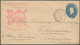 12688 Vereinigte Staaten Von Amerika - Ganzsachen: 1896/1904, Two Blue And Green 1 C Stationery Envelopes - Sonstige & Ohne Zuordnung