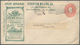 12689 Vereinigte Staaten Von Amerika - Ganzsachen: 1902, Stationery Envelope 2 C Orange-red With Green Com - Autres & Non Classés