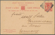 12714 Zanzibar - Ganzsachen: 1897/1911, 1A/1A Carmine "Hamed Ben Thwains" Postal Stationery Reply Card Fro - Zanzibar (...-1963)