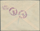 12862 Flugpost Europa: 1930: Registered Airmailcover Franked With 75 Dr (the Two High Values Of The 1930 I - Sonstige - Europa