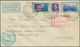 12866 Flugpost Europa: 1933, Mass Flight Triptych 5.25 + 44.75 L. "I-TEUC" On Well Preserved Registered Le - Autres - Europe