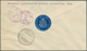 12867 Flugpost Europa: 1933, Mass Flight Triptych 5.25 + 44.75 L. "I-RECA" On Well Preserved Registered Le - Sonstige - Europa