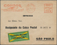 12887 Flugpost Übersee: 1929, "CONDOR" 50rs. Metermark On Cover From "RIO DE JANEIRO 12 IV 29" To Sao Paul - Sonstige & Ohne Zuordnung