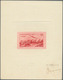 12903 Flugpost Übersee: 1947/1950 (ca.), French Area, Airmails, Group Of Four PPT Epreuve, Signed "Le Pres - Sonstige & Ohne Zuordnung