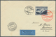 13119 Zeppelinpost Europa: Vaduz-Lausannefahrt 1931, 2 Fr. Zeppelin Auf Prachtbrief Nach Montreux - Autres - Europe