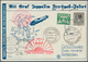 13129 Zeppelinpost Europa: Niederlande: 1931, Polarfahrt, Auflieferung Friedrichshafen Bis Leningrad, Vord - Sonstige - Europa
