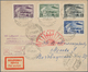 13135A Zeppelinpost Europa: 1931, Polarfahrt, Russiche Post, Etappe Leningrad - Malyguin, Eingeschriebener - Autres - Europe