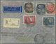 13188 Zeppelinpost Europa: 1933, 2. SÜDAMERIKAFAHRT, Zuleitung Ägäische Inseln, Umschlag Mit Hoher "RODI"- - Autres - Europe