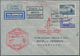 13209 Zeppelinpost Europa: Tschechoslowakei: 1933, 5. Südamerikafahrt Mit Anschlussflug Berlin, Brief Mit - Autres - Europe
