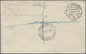 13257 Zeppelinpost Übersee: 1934, MAROCCO/BRITISCHE POST, FRANZÖSISCHE, CASABLANCA/10.SAF 1934, Dekorative - Zeppelins