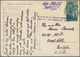 13275 Katastrophenpost: 1954 (18 Dec.) Air Crash NY Airport: Picture Card Handwritten By Giovanni Vicari ( - Sonstige & Ohne Zuordnung