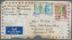 13278 Katastrophenpost: 1974, Thailand. Airmail Cover From "Bangkok" To Frankfurt/Main As Crashcover Showi - Sonstige & Ohne Zuordnung